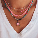 Starstruck Necklace - Pink