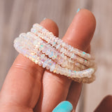 Nebula Necklace - White Opal