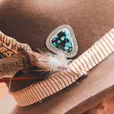 Sunbeam Hat Pin - Hubei Turquoise
