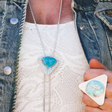 Royston Turquoise Chain Bolo