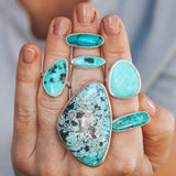Campitos Turquoise Ring #17 - Size 6.75