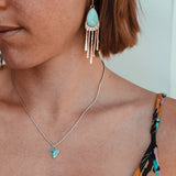 Armenian Turquoise Fringies #2