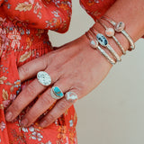 Mexican Opal Cuff #24