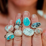 Kingman Turquoise Ring #3 - Size 6.75