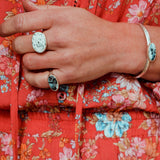 White Buffalo Latitude Ring #3 - Size 8