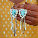 Fringe Dusters - Golden Hills Turquoise #1