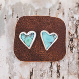 For the Love of Turquoise Studs #1