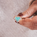 For the Love of Turquoise Ring #1 - Size 6