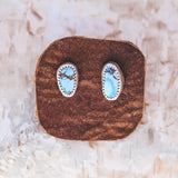 Organic Studs - Golden Hills Turquoise #2