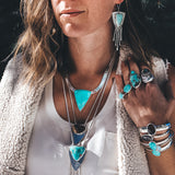 Armenian Turquoise Fringies #3