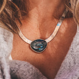 Persephone Necklace - Labradorite