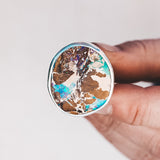 The Cocktail Ring - Boulder Opal #1, Size 7.25