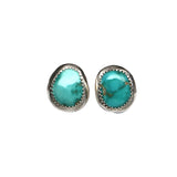 Organic Studs - Carico Lake Turquoise #4