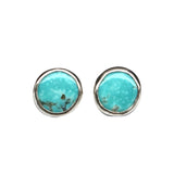 Organic Studs - Kingman Turquoise #3