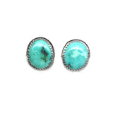 Organic Studs - Ma'anshan Turquoise #2