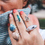 Boulder Opal Ring - Size 6.5