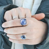 Sage Amethyst Ring - Size 5