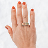 Royston Ribbon Latitude Ring #2 - Made to Finish