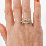 Royston Ribbon Latitude Ring #2 - Made to Finish