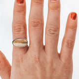 Royston Ribbon Latitude Ring #3 - Made to Finish