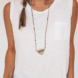Opalized Wood Necklace
