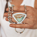 Opalized Wood Necklace