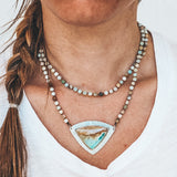 Opalized Wood Necklace