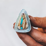 Royston Ribbon Sunbeam Ring #2 - Size 8
