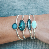 Black Druzy Cuff #1