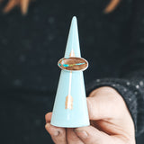 Blue Ring Cone, 3.75" - Arrow