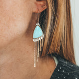 Armenian Turquoise Fringies #1 - Mixed Metals