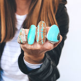 Campitos Turquoise Ring #8 - Size 8.5