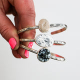 White Buffalo Turquoise Cuff #1