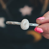 Fossilized Sand Dollar Cuff #4