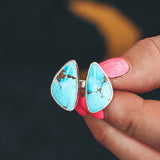 Divided and United Ring - Golden Hills Turquoise, Size 5.5 - 6.5