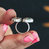 Divided and United Ring - Royston Ribbon Turquoise #1, Size 6 - 7