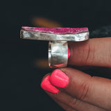 Cobalto Calcite Ring #1 - Size 6.5