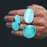 Campitos Turquoise Ring #12 - Size 8.25