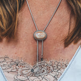 Mexican Opal Chain Bolo #1