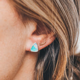 Organic Studs - Australian Opal #1
