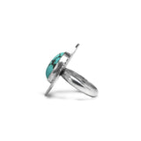 Blue Moon Ripple Ring - Size 6