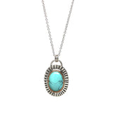 Blue Moon Turquoise Necklace
