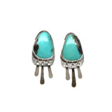 Baby Fringe Studs - Campitos Turquoise