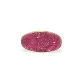 Cobalto Calcite Latitude Ring #2 - Mixed Metals, Size 7.5
