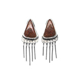 Baby Fringe Studs - Fossilized Dinosaur Bone