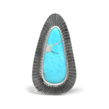 Easter Blue Sunbeam Ring - Size 9