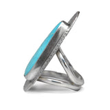 Easter Blue Sunbeam Ring - Size 9