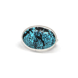 Hubei Turquoise Latitude Ring - Size 5