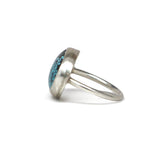 Hubei Turquoise Latitude Ring - Size 5