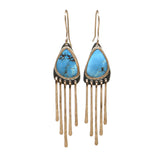 Golden Hills Turquoise Fringies #3 - Mixed Metals